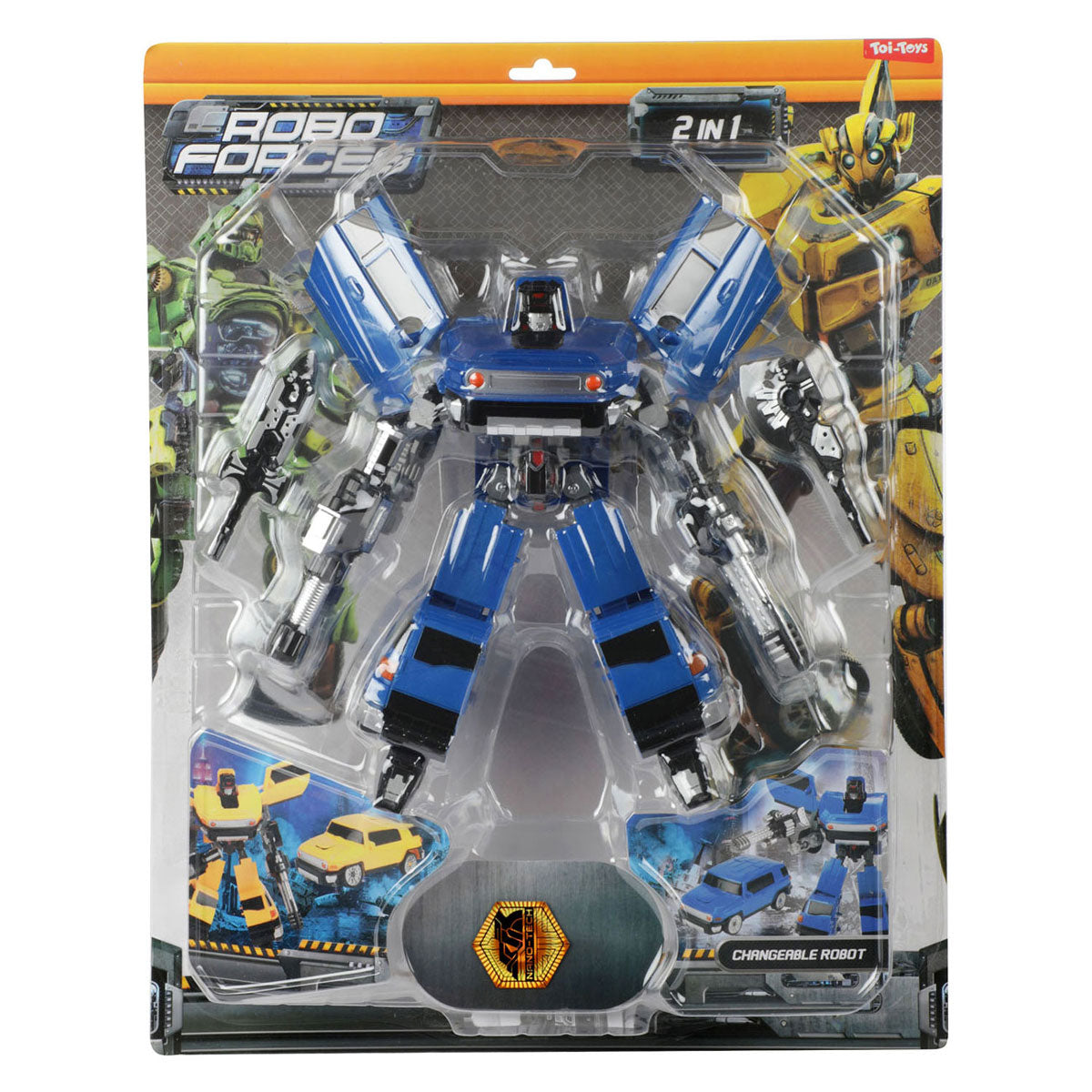 Roboforces Change Robot SUV Le Super Morph Blue