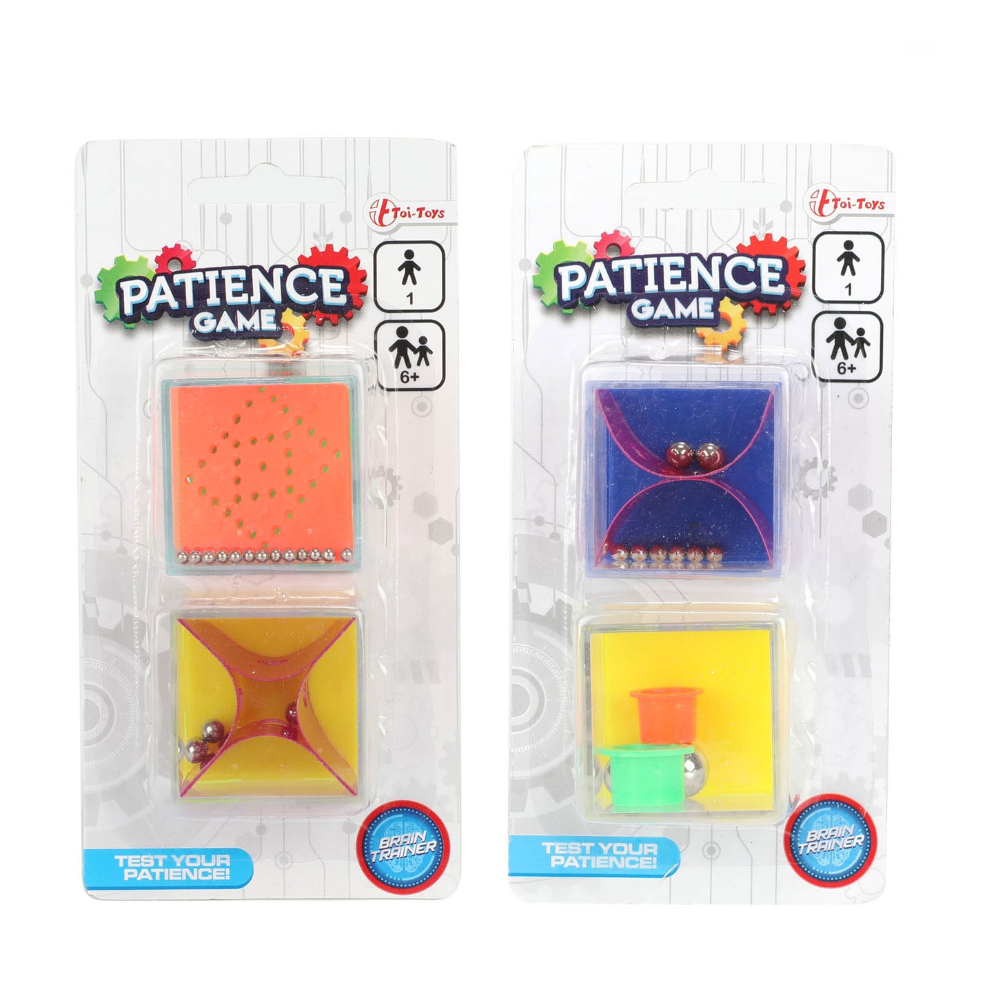 TOI-TOYS Patient Game fidget Kubus, 2e.