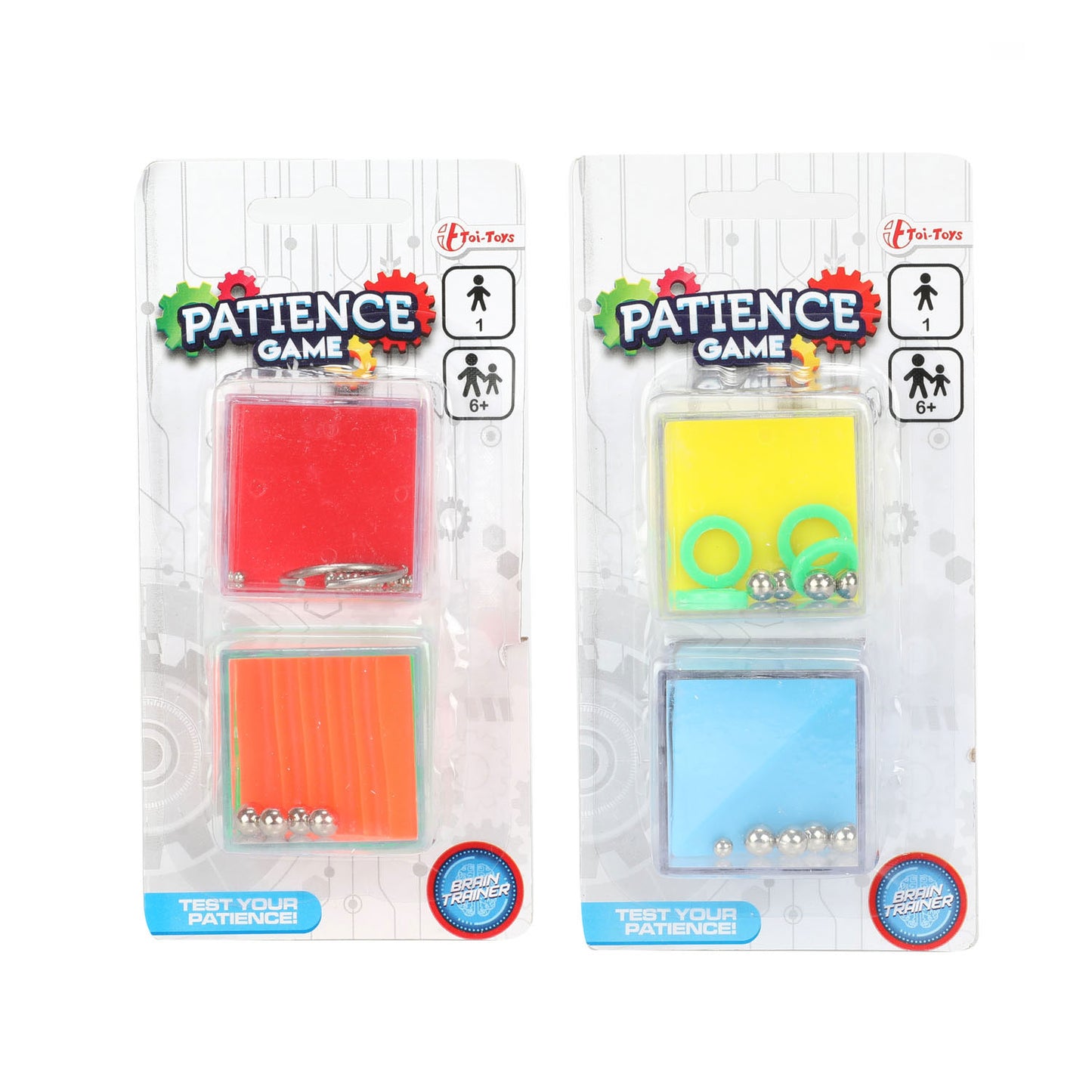 TOI-TOYS Patient Game fidget Kubus, 2e.