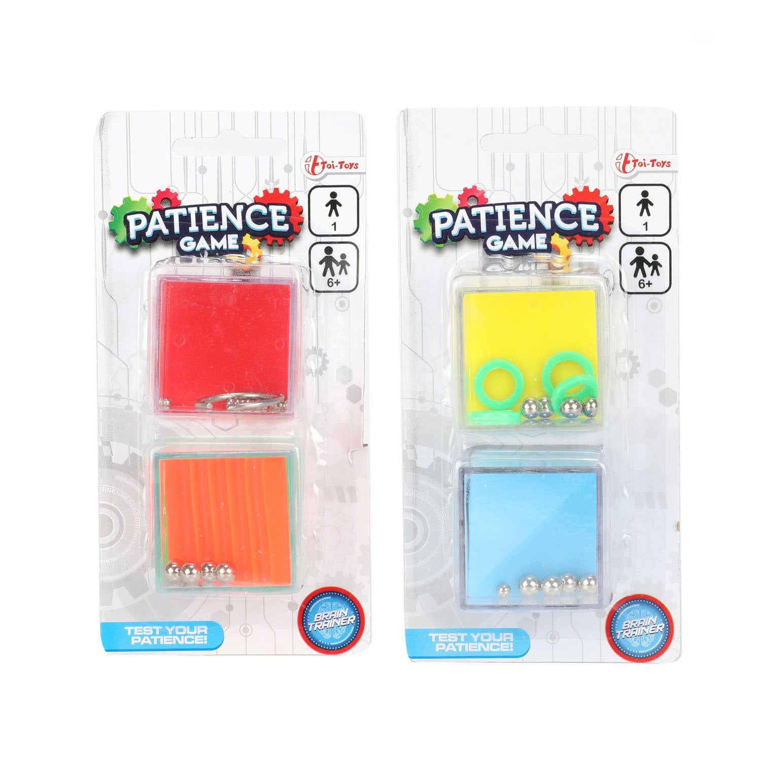 TOI-TOYS Patient Game fidget Kubus, 2e.