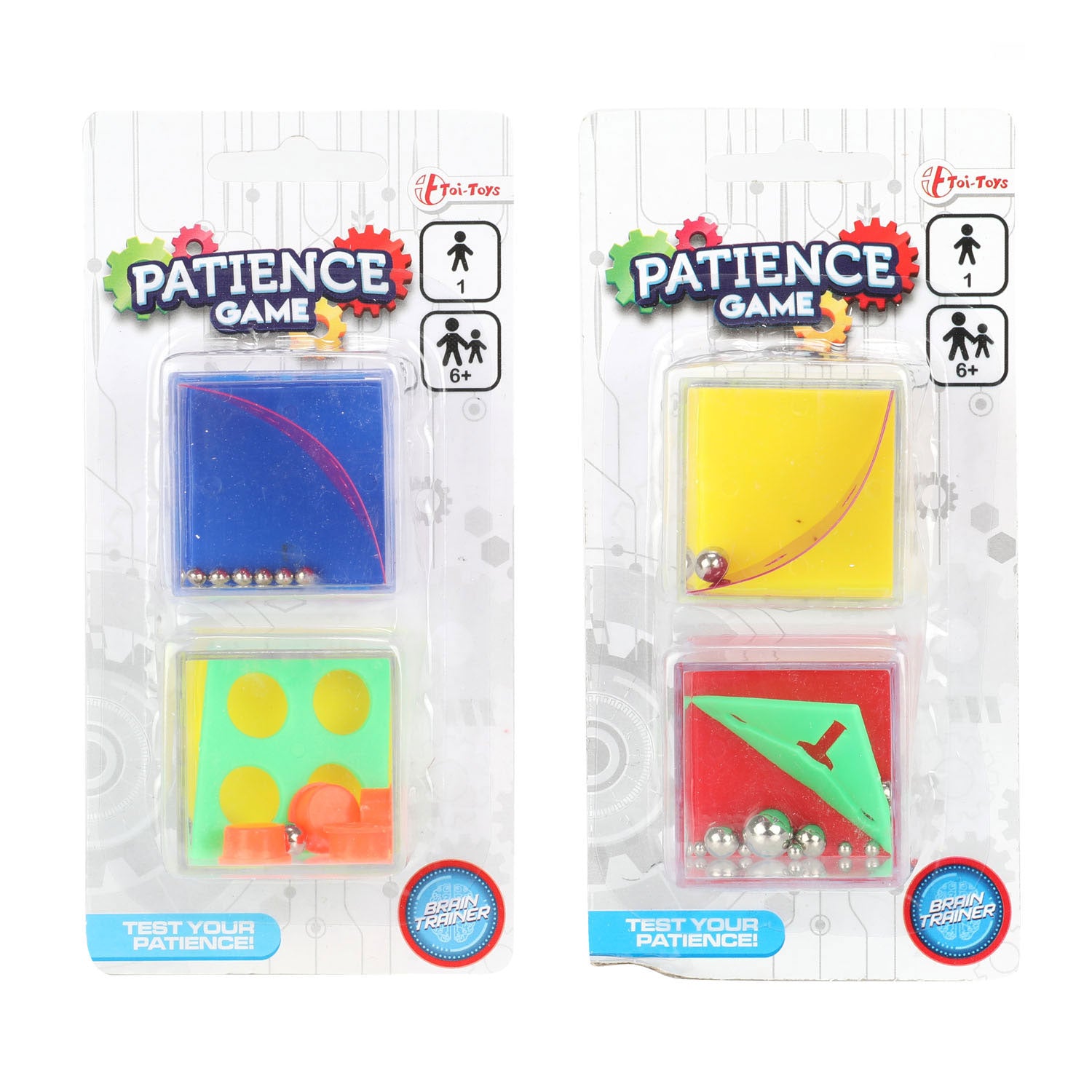 TOI-TOYS Patient Game fidget Kubus, 2e.