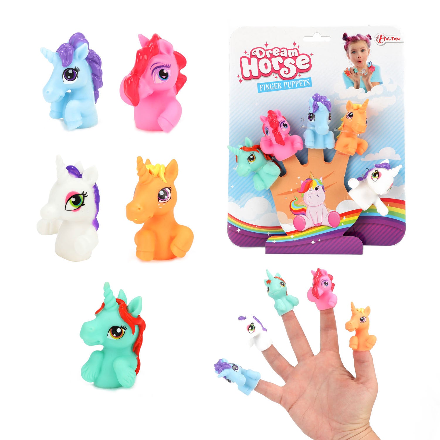 TOI-TOYS PUCKERS PUCKERS UNICORN, 5e.