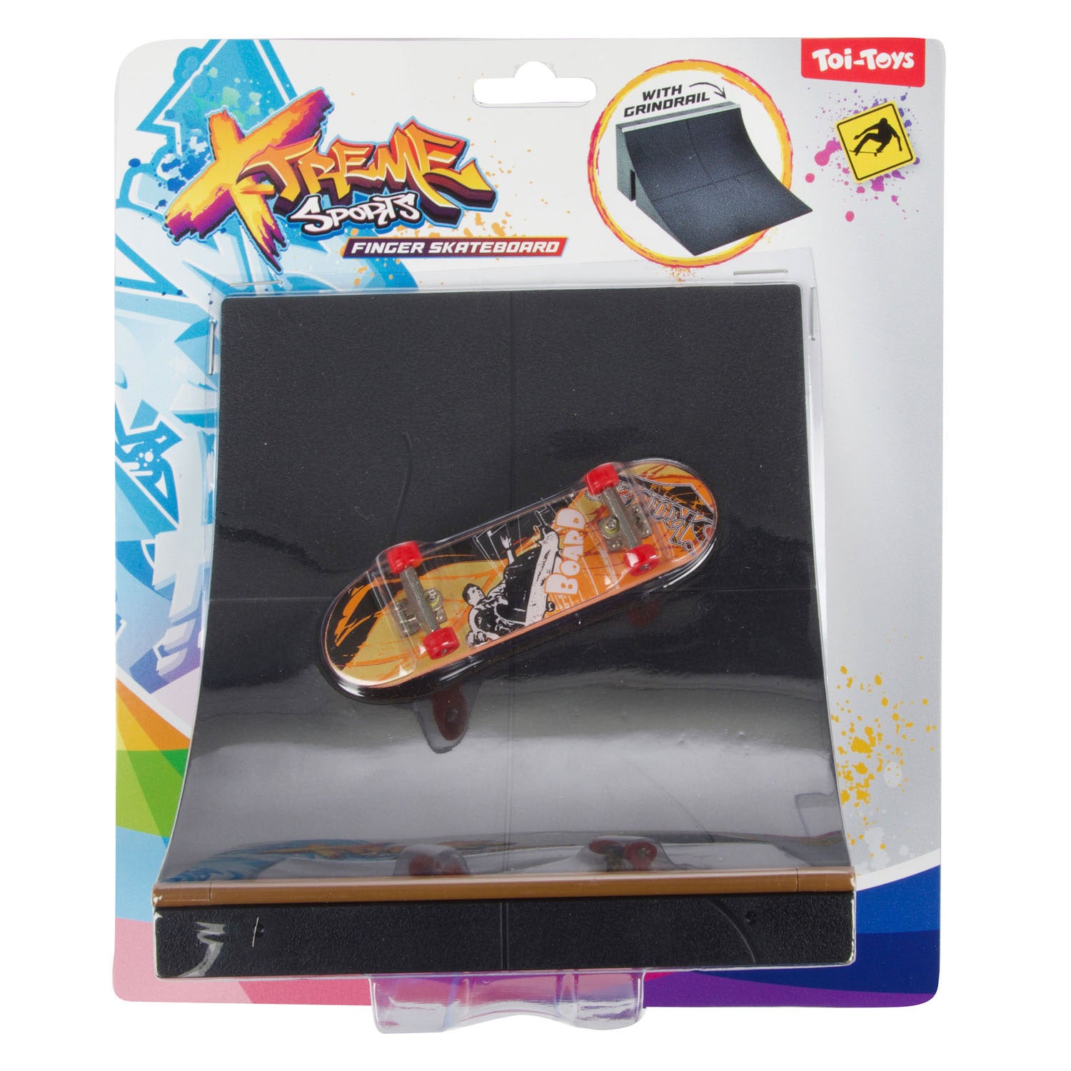 TOI-TOYS FingerKateboard avec schans