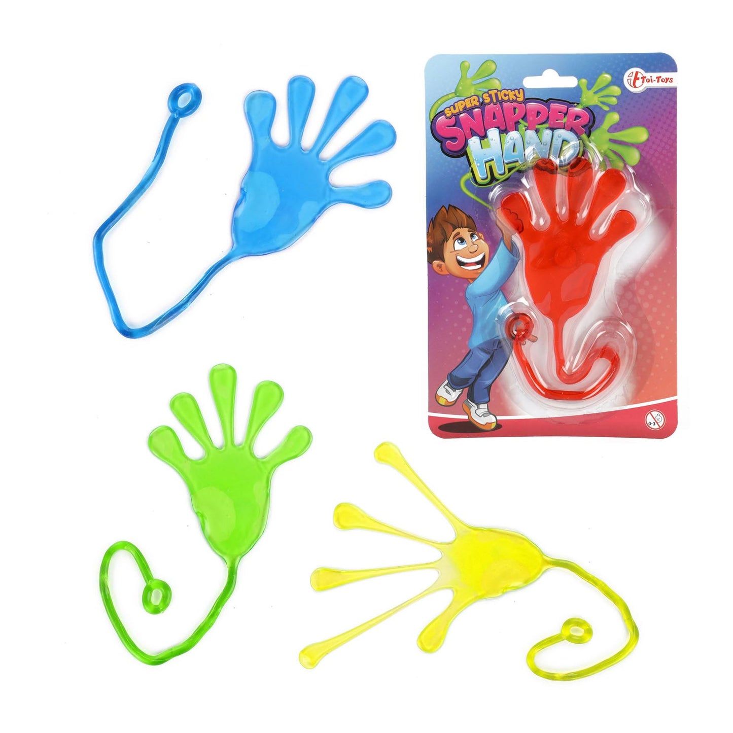 TOI-TOYS COLORED ADHESIVE Hand