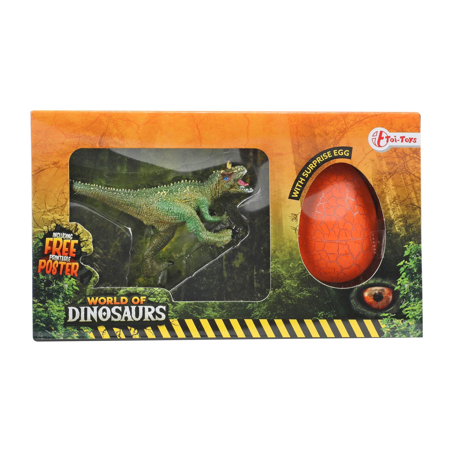 Toi-toys monde de Dinosaurus avec un œuf surprise