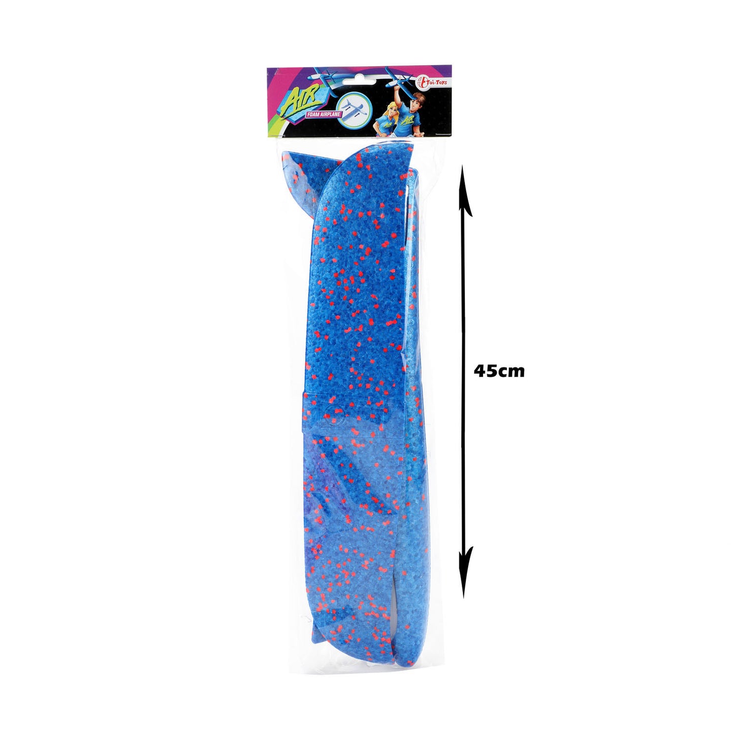 TOI-TOYS Air xxl Plan mousse, 45 cm