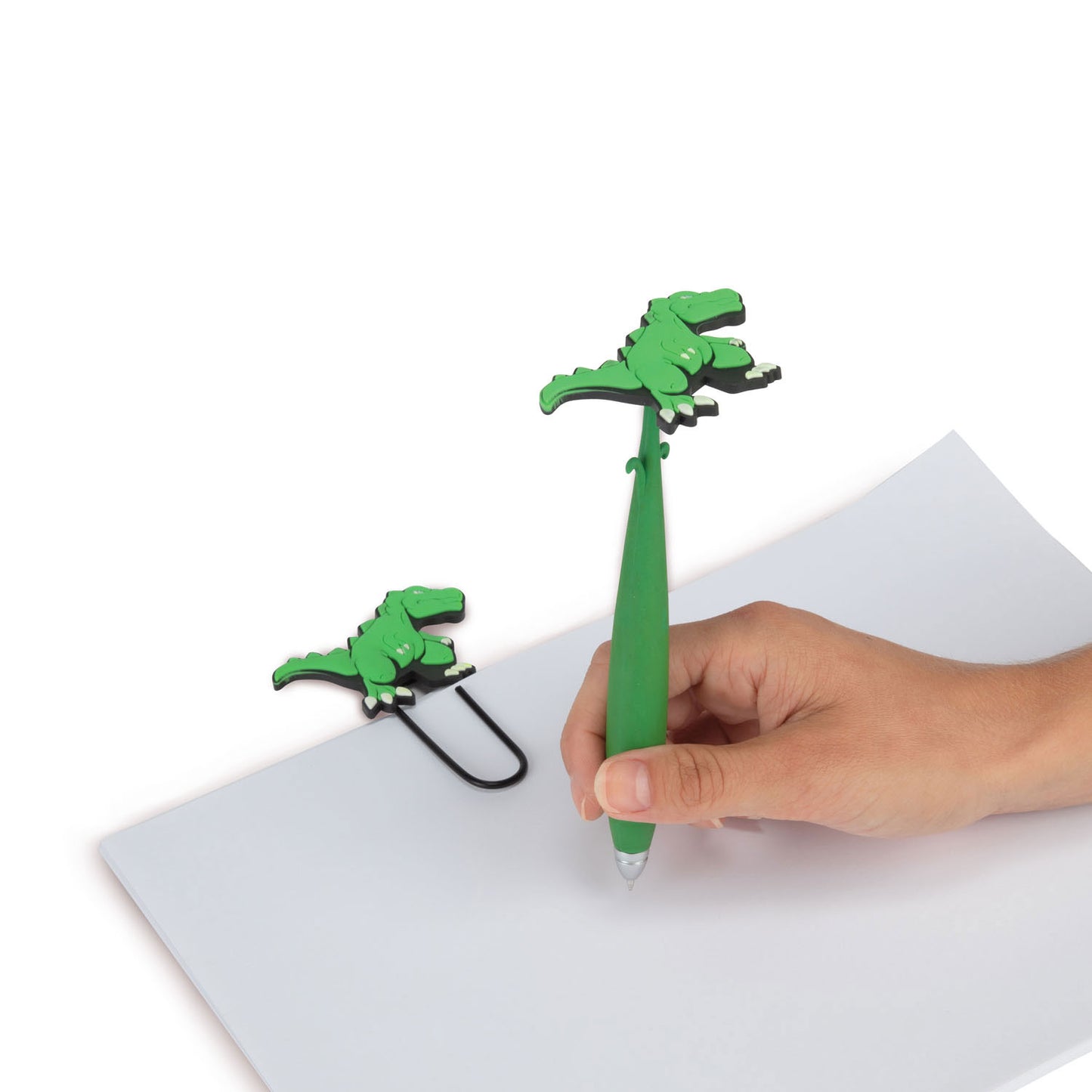 TOI-TOYS Dinosaurus Mega Paperclip avec stylo