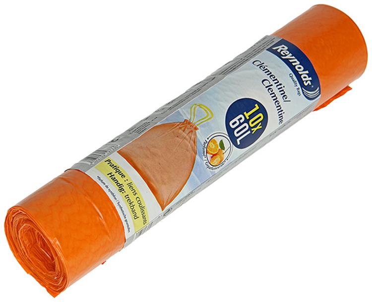 Vileda 1052219 - sac poubelle. clémentine 10x60l | 20 pièces