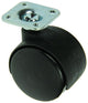 Mack by tente 1013569 - double rouleau noir avec plaque 40mm | 10 pièces