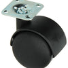 Mack by tente 1013570 - double rouleau noir avec plaque 50mm | 10 pièces