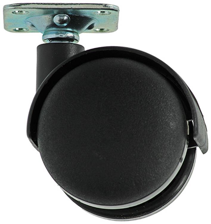 Mack by tente 1013570 - double rouleau noir avec plaque 50mm | 10 pièces