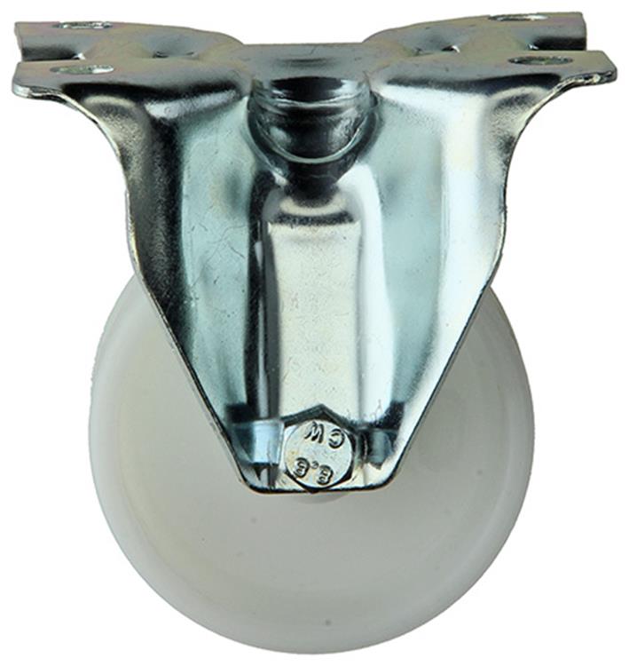 Mack by tente 1015036 - roue fixe en nylon avec roulement coulissant 80mm | 4 pièces