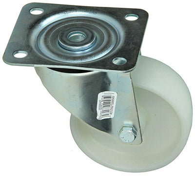 Mack by tente 1015037 - plaque d'appui coulissante à roue pivotante en nylon 100mm | 4 pièces