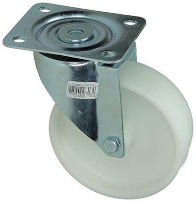 Mack by tente 1015039 - plaque d'appui coulissante à roue pivotante en nylon 125mm | 4 pièces