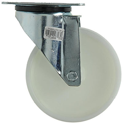 Mack by tente 1015039 - plaque d'appui coulissante à roue pivotante en nylon 125mm | 4 pièces