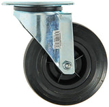 Mack by tente 1049125 - plaque de montage de roue pivotante en caoutchouc avec jante en nylon 125mm | 8 pièces - afbeelding 2