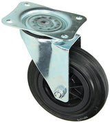 Mack by tente 1049128 - plaque de montage de roue pivotante en caoutchouc avec jante en nylon 160mm | 4 pièces - afbeelding 1