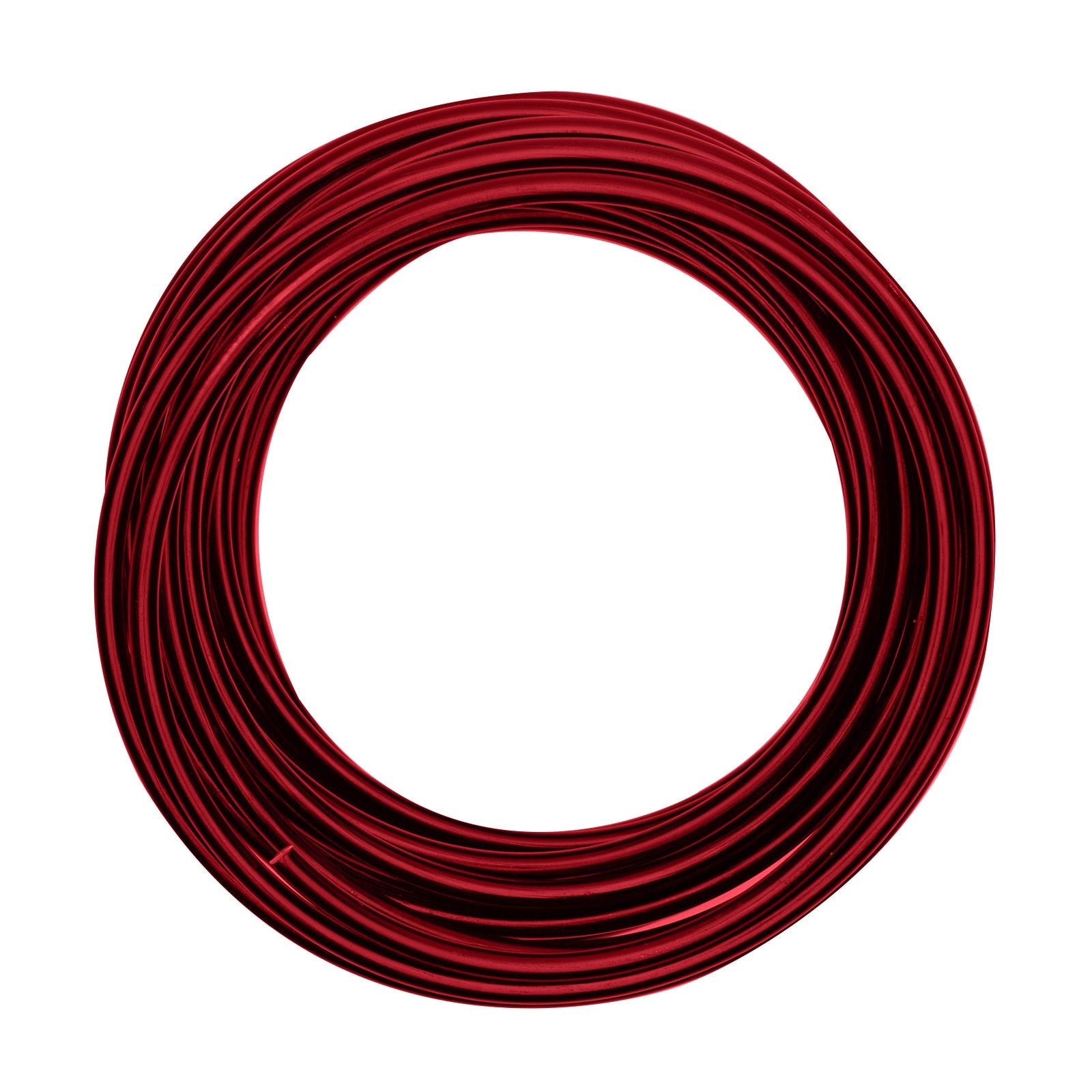 Vaessen creative • fil aluminium 5mmx10m rouge