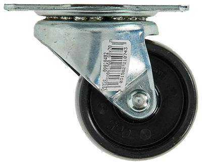 Mack by tente 1013185 - plaque de roulement de glissière de roue pivotante en nylon 65mm | 4 pièces