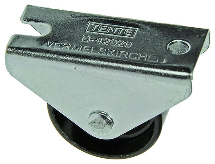 Mack by tente 1014132 - roulette fixe en plastique 25mm | 18 pièces