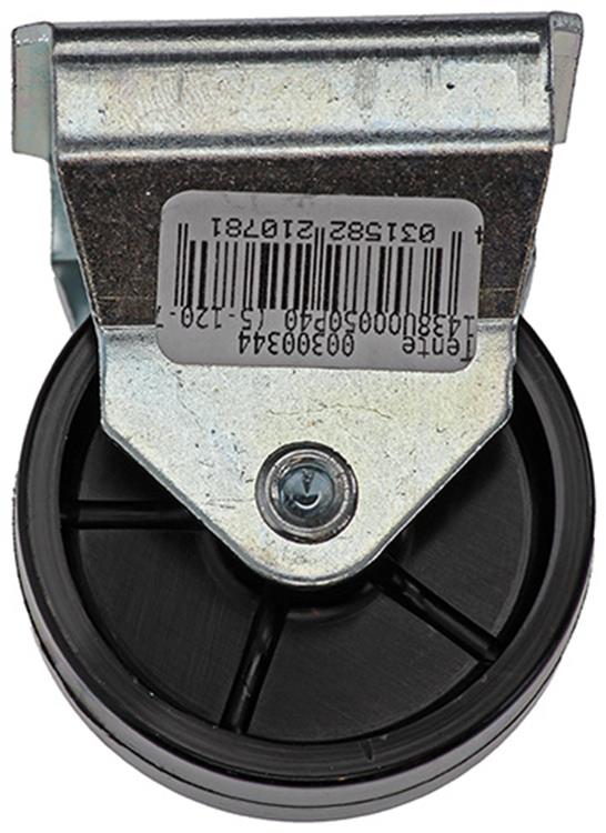 Mack by tente 1014733 - roulette fixe plastique 50mm | 5 pièces