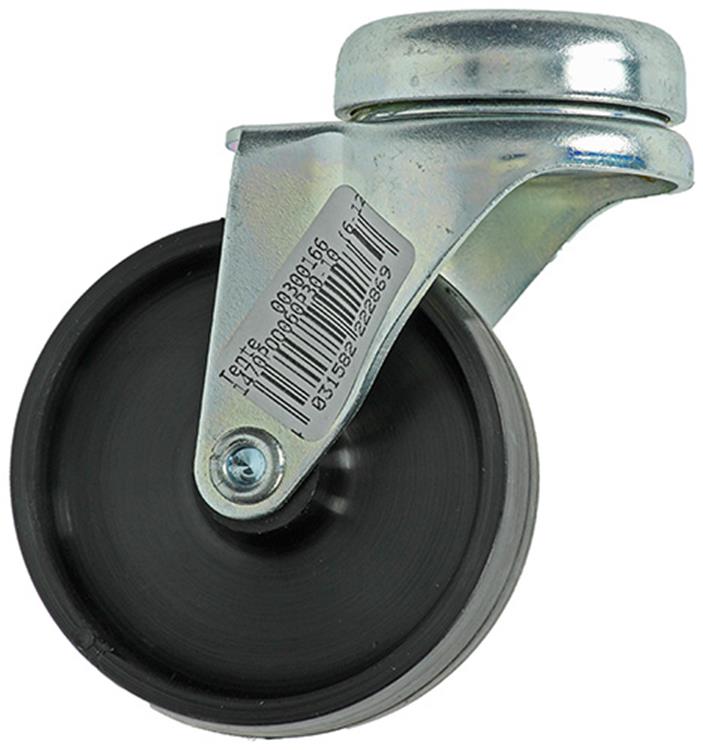 Mack by tente 1013179 - galet polyam.2 roulements à billes trou central 60mm | 6 pièces
