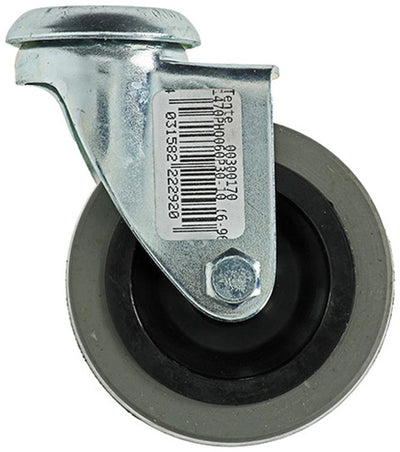 Mack by tente 1013183 - rouleau en caoutchouc 2 roulements à billes trou central 60mm | 6 pièces