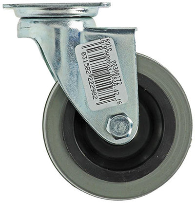 Mack by tente 1013184 - rouleau en caoutchouc 2 roulements à billes avec plateau 60mm | 12 pièces