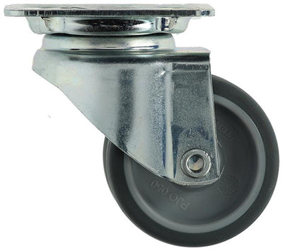 Mack by tente 1014734 - double roue pivotante 50mm sur plateau | 8 pièces