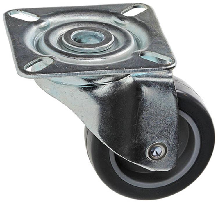 Mack by tente 1015240 - rouleau en caoutchouc 2 roulements à billes avec plateau 50mm | 18 pièces