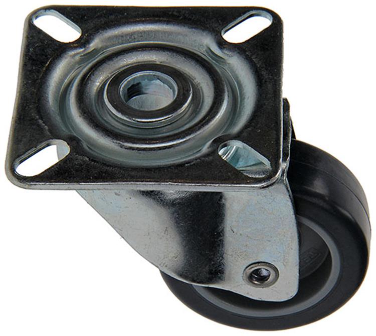 Mack by tente 1015240 - rouleau en caoutchouc 2 roulements à billes avec plateau 50mm | 18 pièces