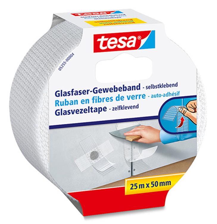 Tesa 1001730 - ruban en fibre de verre 25mx50mm | 6 pièces