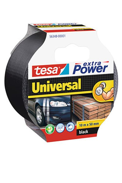 Tesa 1001550 - puissance supplémentaire uni.10x48 noir | 3 pièces