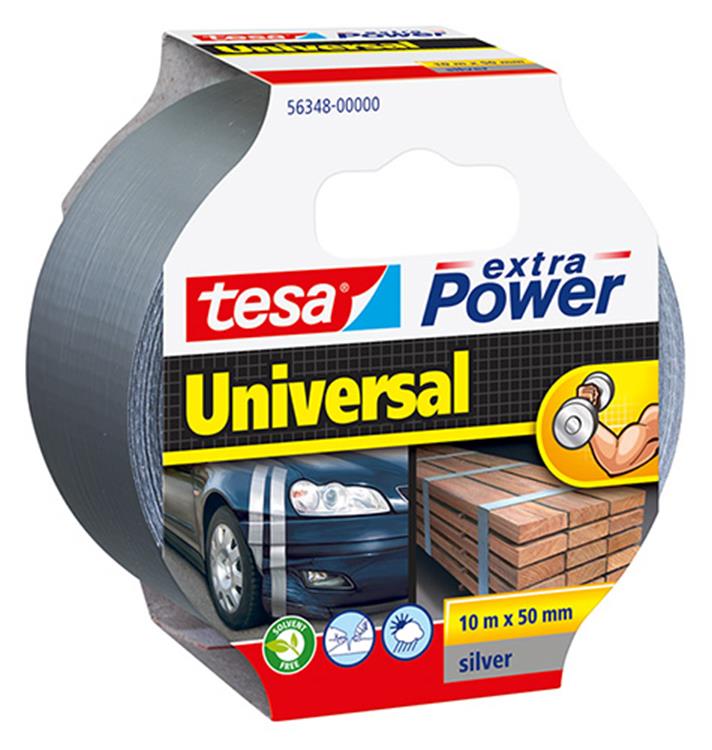 Tesa 1001552 - extra p.uni.gris 10x50m | 3 pièces