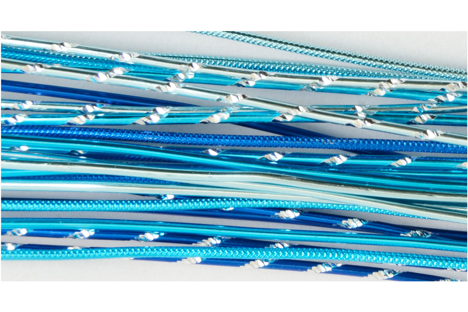 Vaessen creative • kit bijoux tiges alu 40cmx2mm bleu 27pcs.