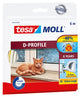 Tesa Tour Strap D Profil 6m x 3-7 mm blanc