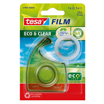Tesa 1059245 - film éco transparent 10m:15mm, blister | 7 pièces