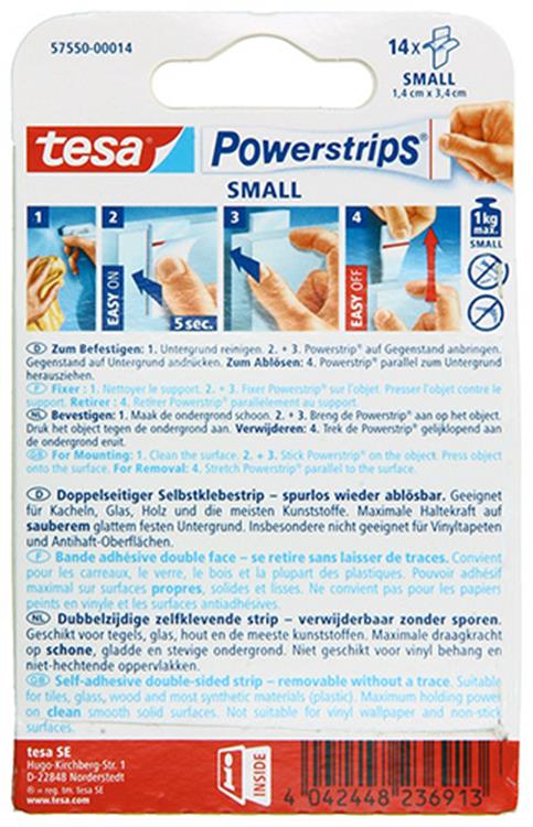 Tesa 1039673 - powerstr petit cs | 15 pièces