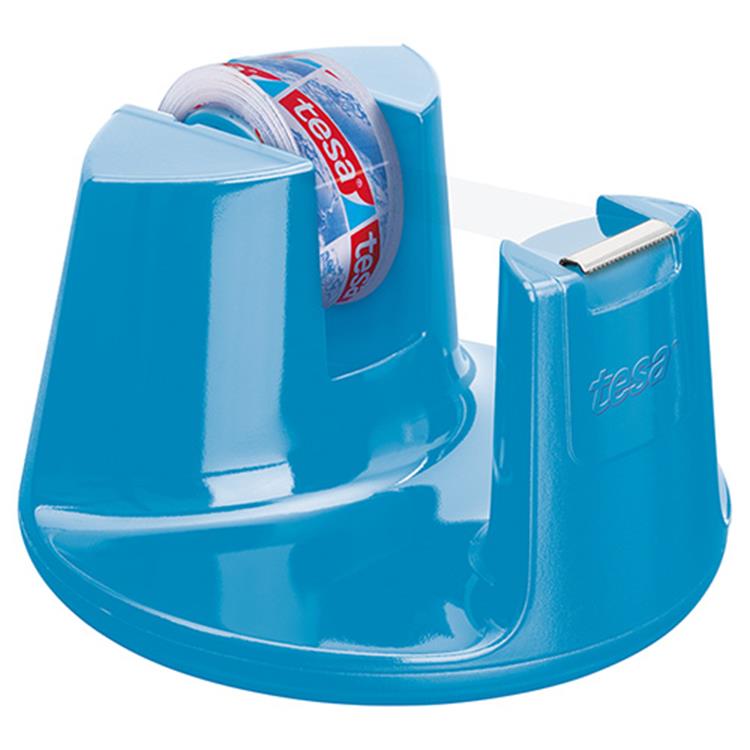 Tesa 1059227 - distributeur de bureau compact bleu 1xcc | 8 pièces