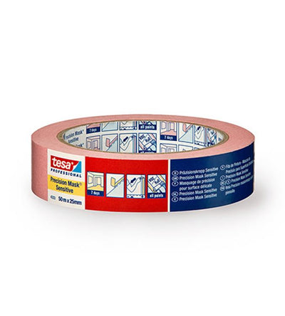 Tesa professionnel 1009791 - 4333 masque prec sens 50m x 25mm | 6 pièces