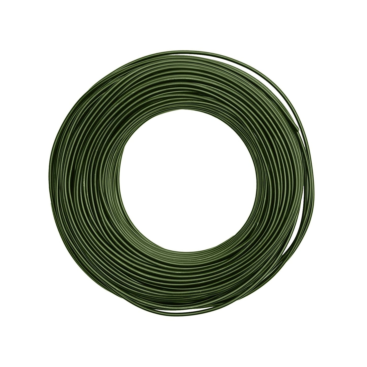 Vaessen creative • fil d'aluminium 500g 37mx2,5mm vert foncé