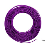Vaessen creative • fil aluminium 500g 37mx2,5mm lavande