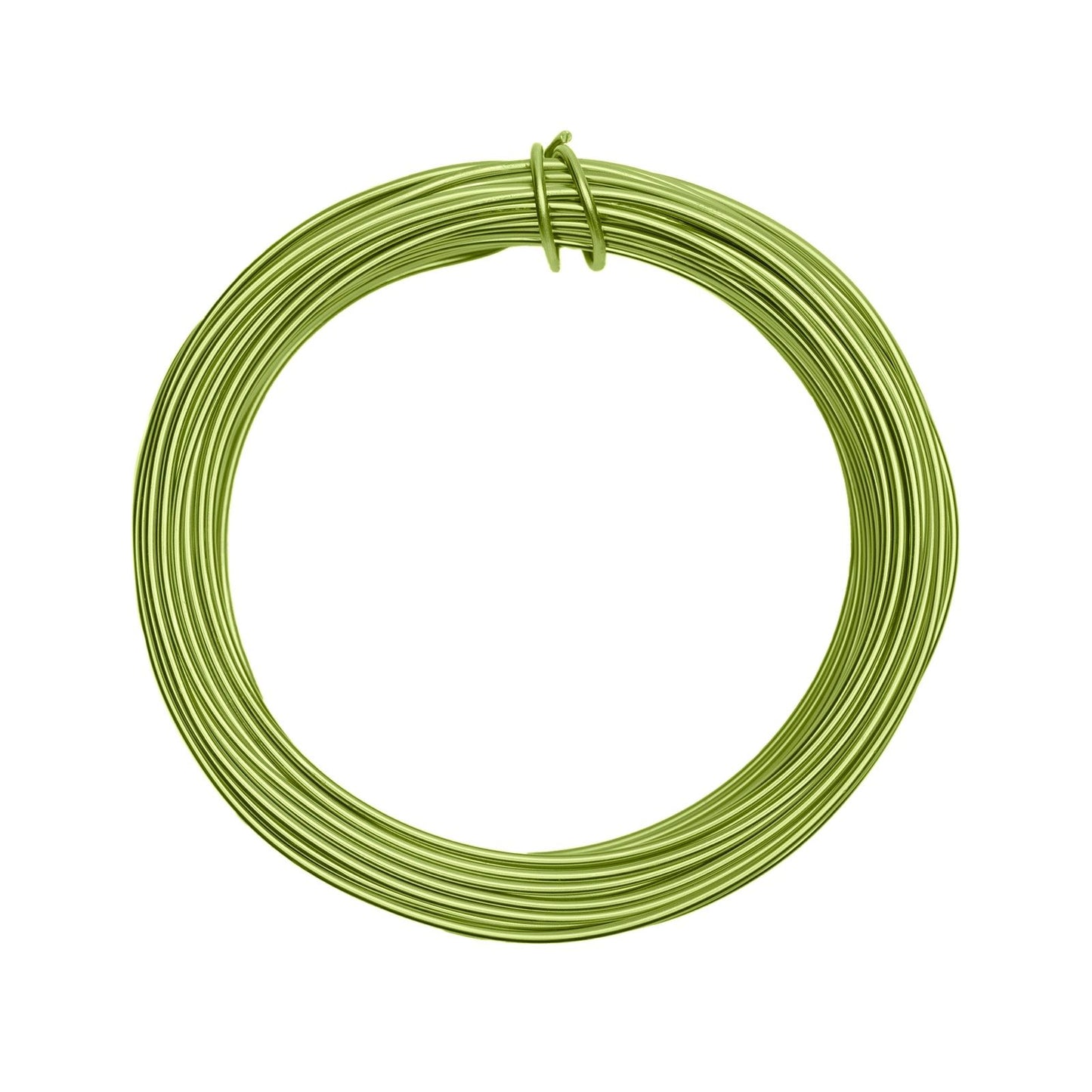Vaessen creative • fil d'aluminium 500g 37mx2,5mm vert menthe