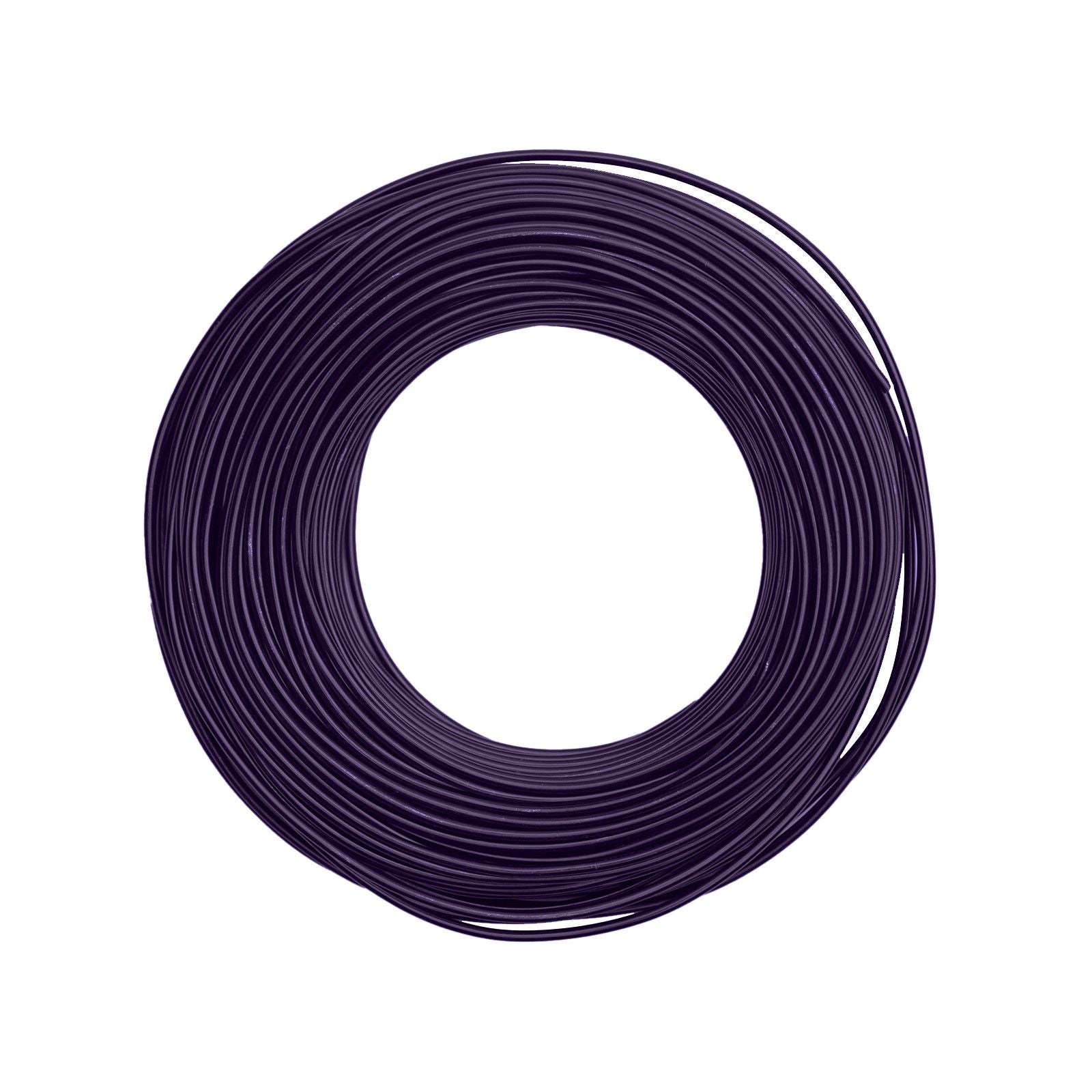 Vaessen creative • fil aluminium 500g 37mx2,5mm aubergine