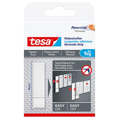 Tesa 1051198 - powerstrips® surfaces sensibles 1kg | 5 pièces