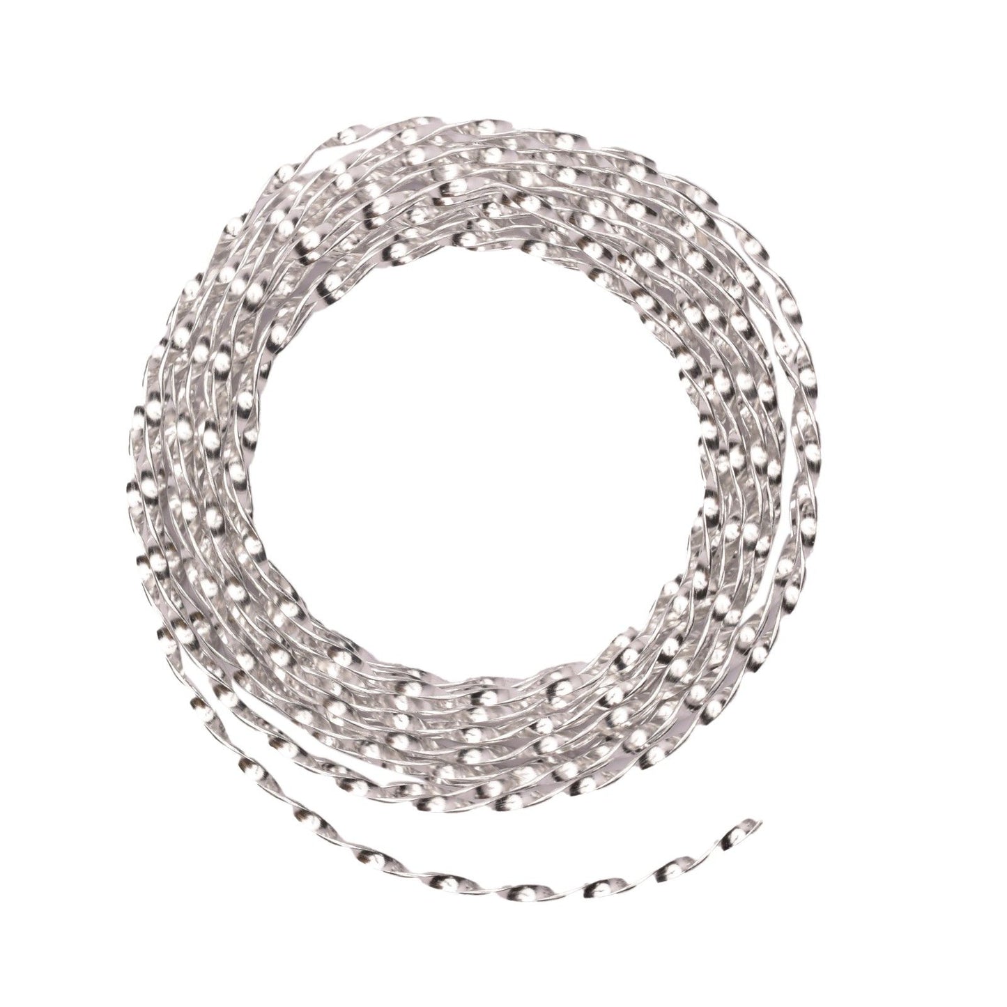 Vaessen creative • boucle de fil d'aluminium 3mmx5m argent