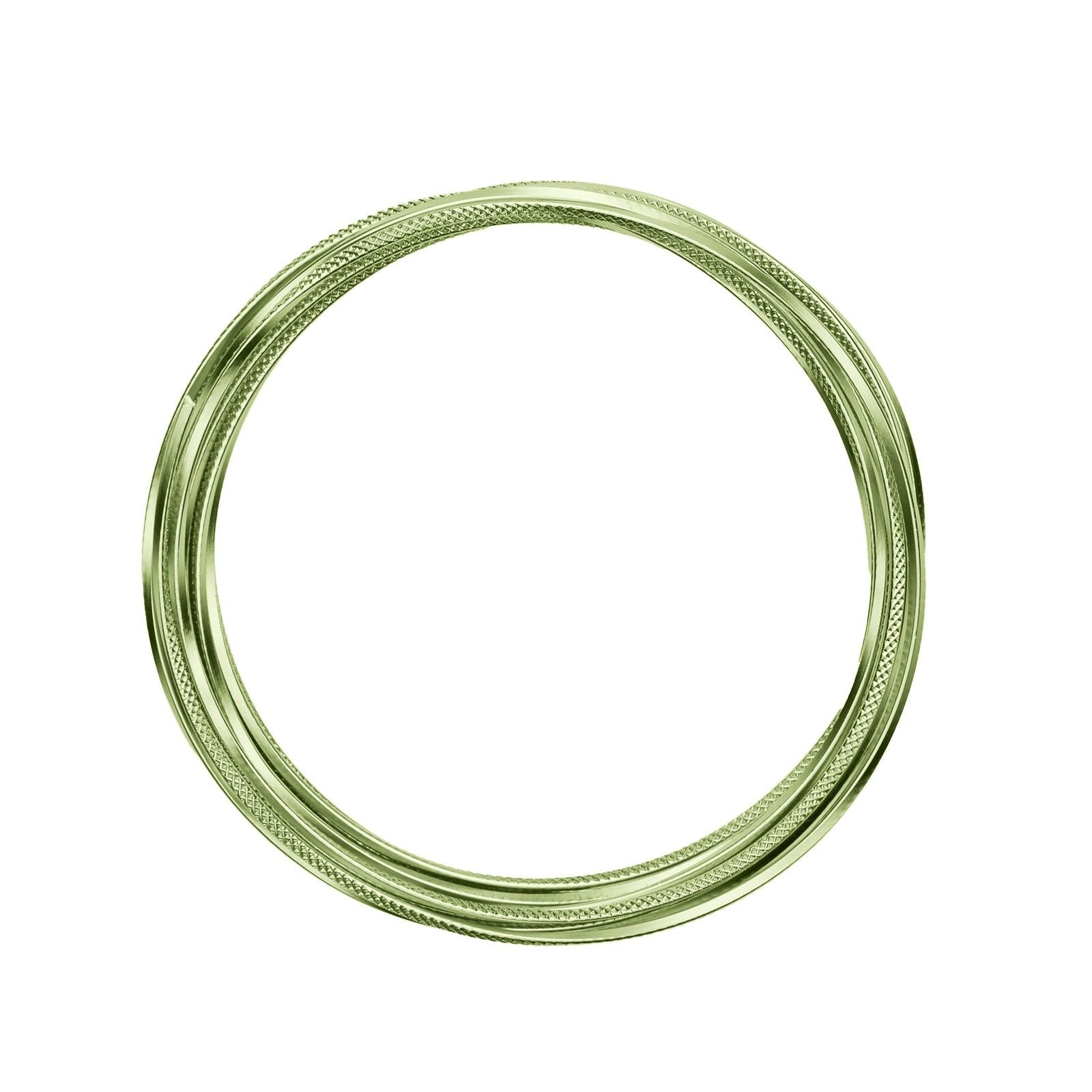 Vaessen creative • triangle en fil d'aluminium gaufré 2,8mmx5m vert pomme