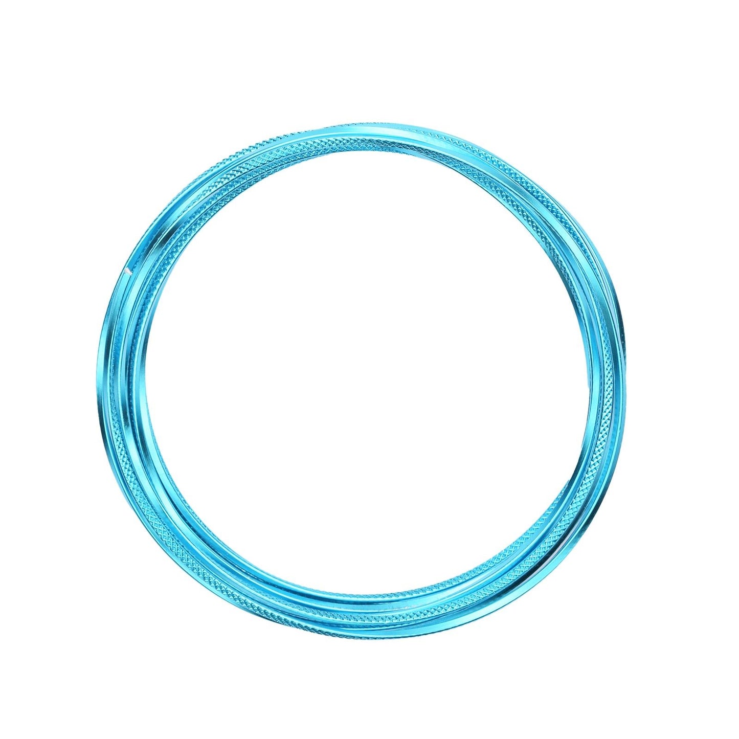 Vaessen creative • fil d'aluminium triangle gaufré 2,8mmx5m turquoise