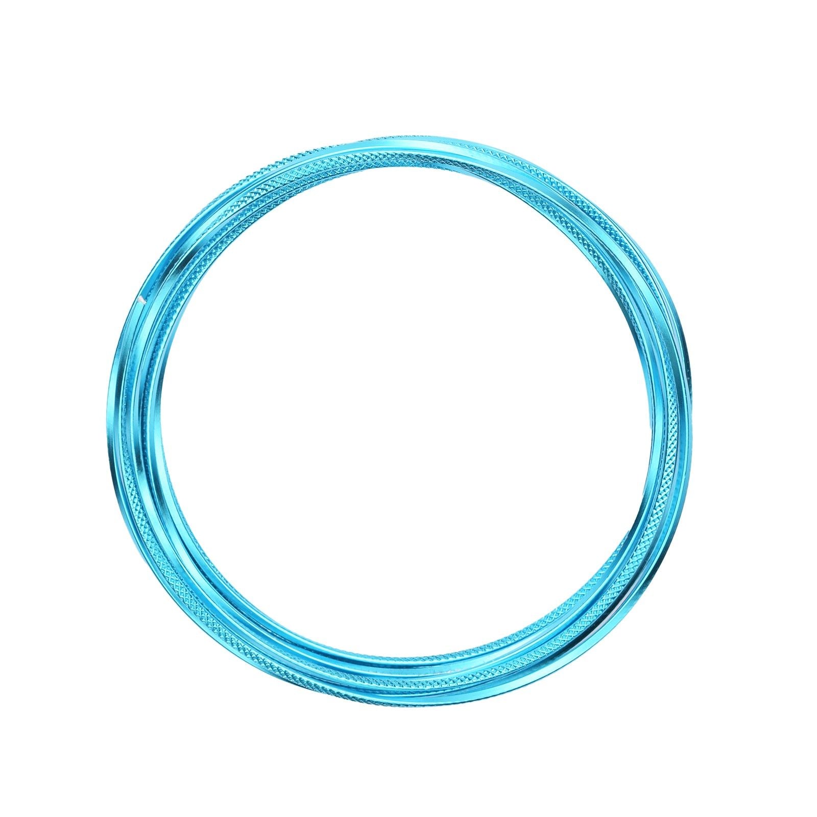 Vaessen creative • fil d'aluminium triangle gaufré 2,8mmx5m turquoise