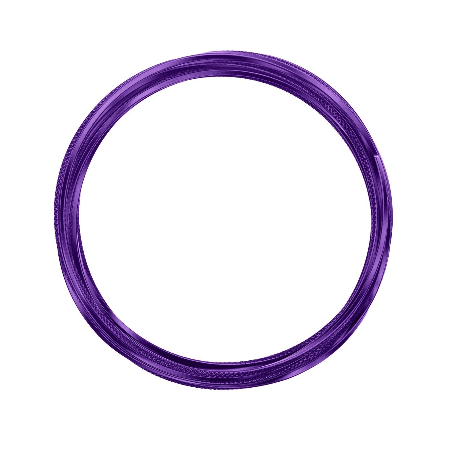 Vaessen creative • fil d'aluminium triangle gaufré 2,8mmx5m lilas